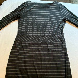 LL Bean Signature Dress - Banded Waist, Size 14